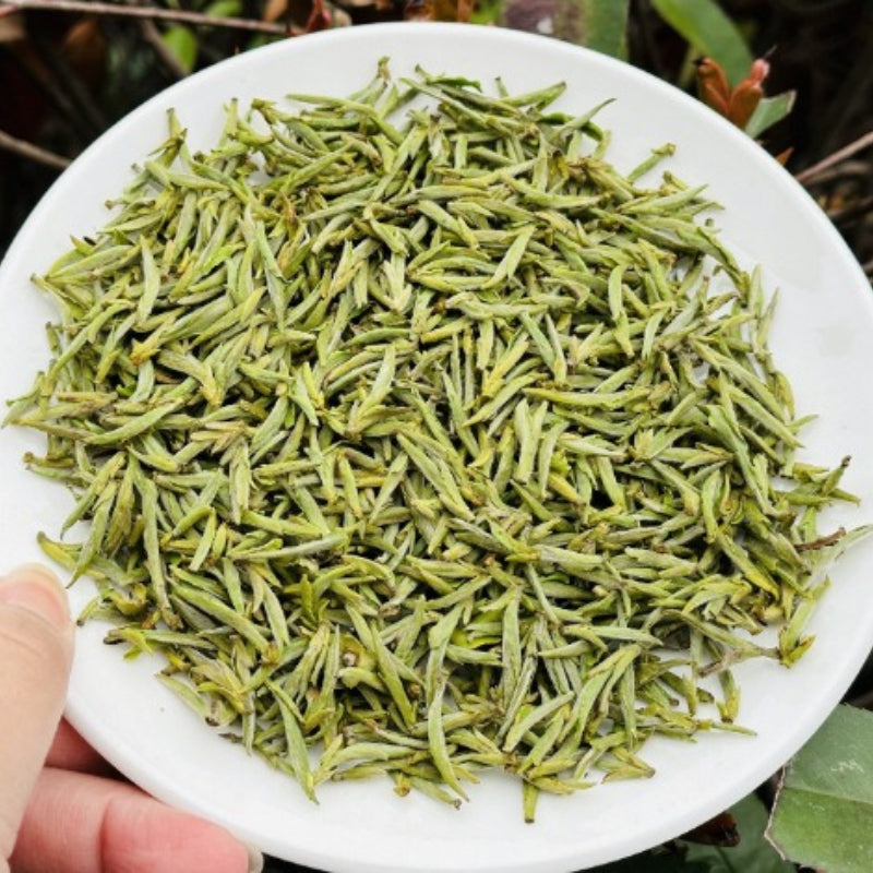 Premium Pre Qingming Yellow Mountain Maofeng Green Tea One Bud One Leaf Early Spring Harvest Loose Leaf Chinese Tea