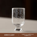 Borosilicate Glass Gongfu Tea Set with Lid Bowl Premium Transparent Tea Ware for Home Office Business Reception