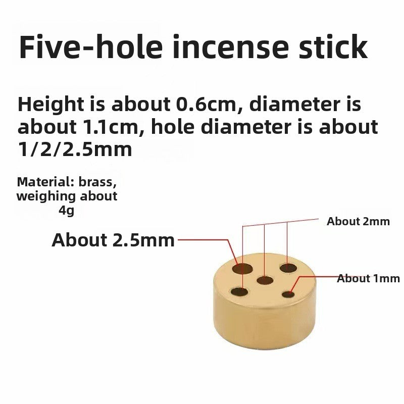White jade simple indoor incense insert incense seat incense holder aromatherapy stove incense road spare parts household cover tea ceremony accessories ornament