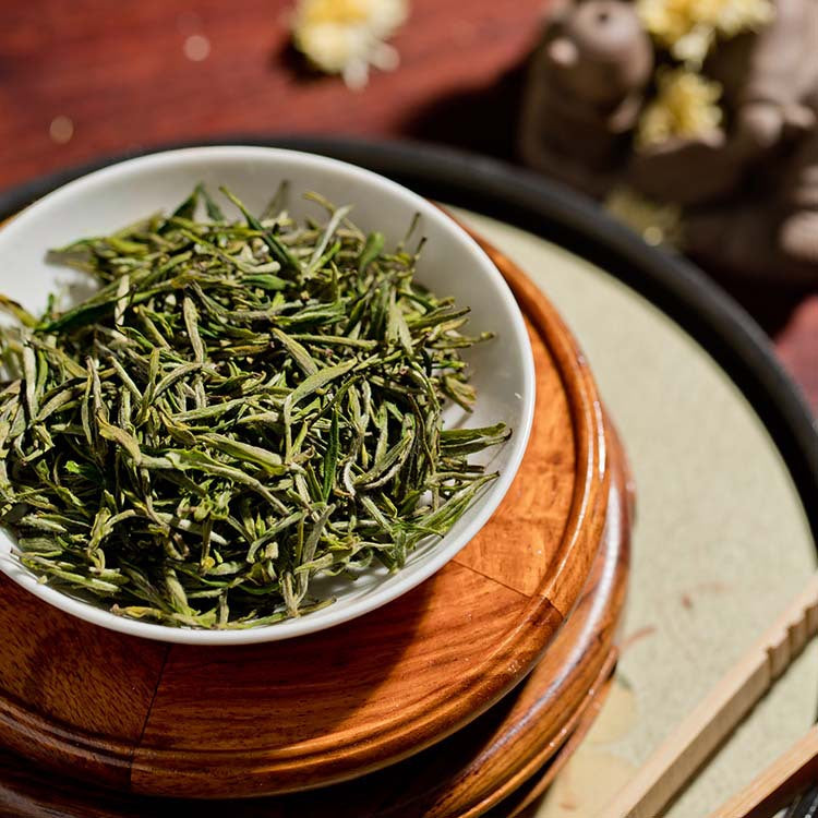 Premium Pre Qingming Yellow Mountain Maofeng Green Tea One Bud One Leaf Early Spring Harvest Loose Leaf Chinese Tea