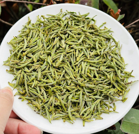 Premium Pre Qingming Yellow Mountain Maofeng Green Tea One Bud One Leaf Early Spring Harvest Loose Leaf Chinese Tea