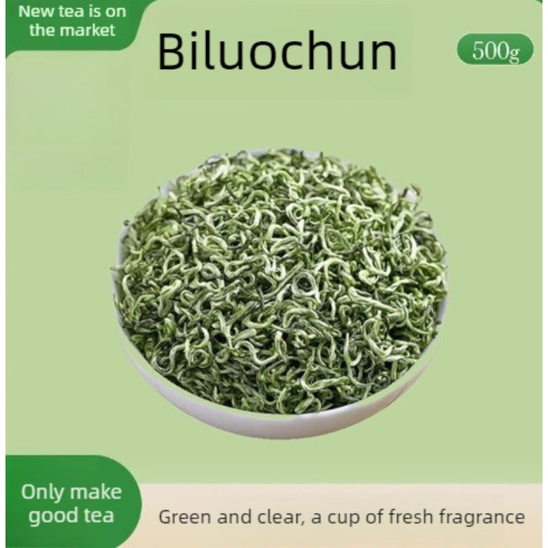 Premium Core Region Biluochun Green Tea Pre Rain Ming Qian High Mountain Cloud Mist Loose Leaf Tea Authentic Chinese Spring Harvest